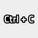 استیکر ctrl + C