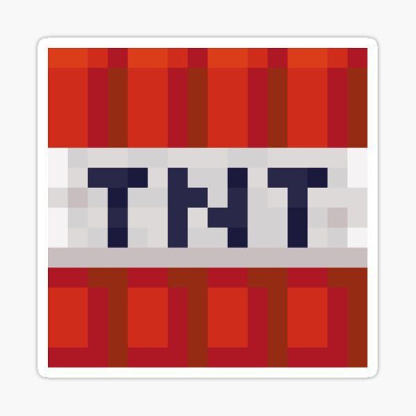 استیکر TNT ماینکرافت