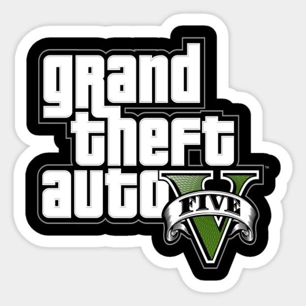 استیکر طرح GTA V