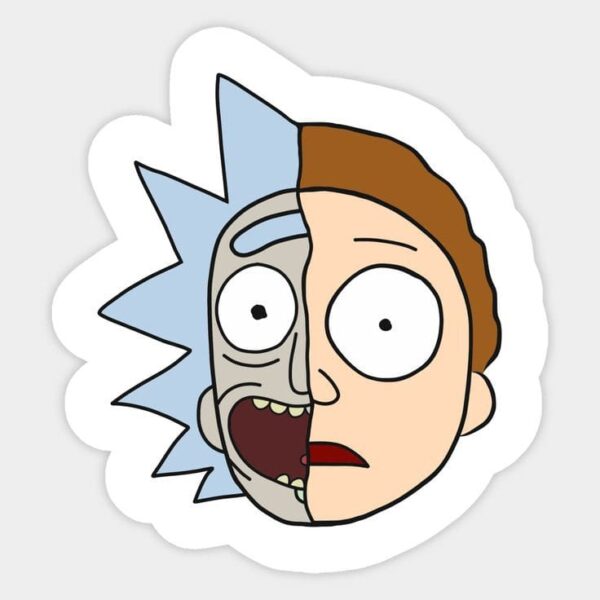 استیکر Rick and Morty