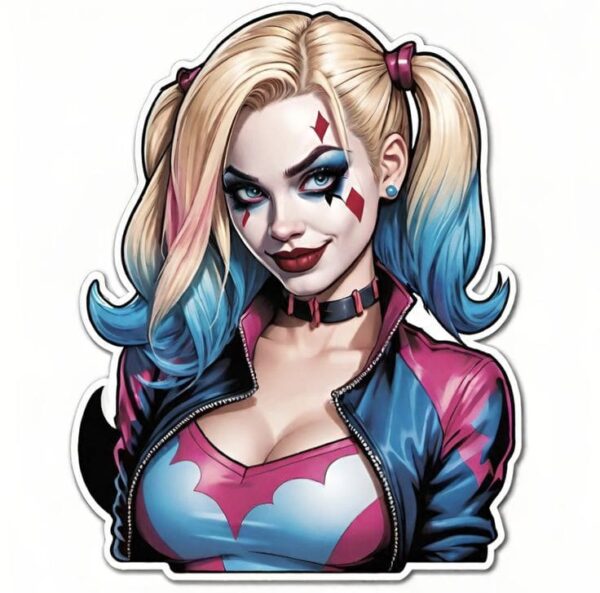 استیکر Harley Quinn