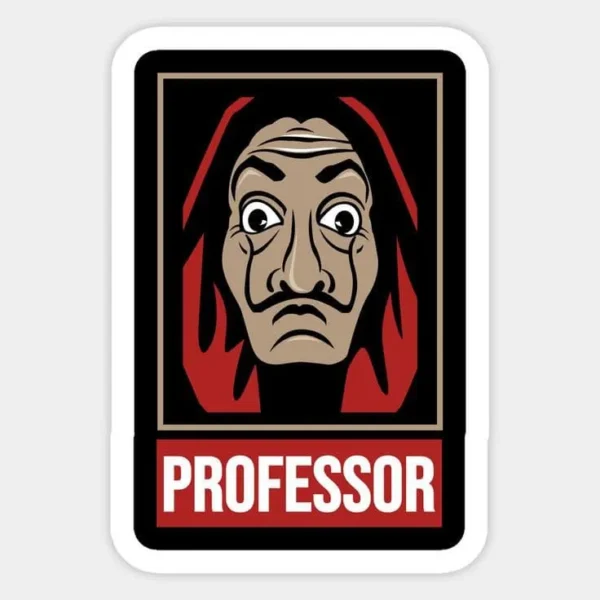 استیکر Professor Money Heist