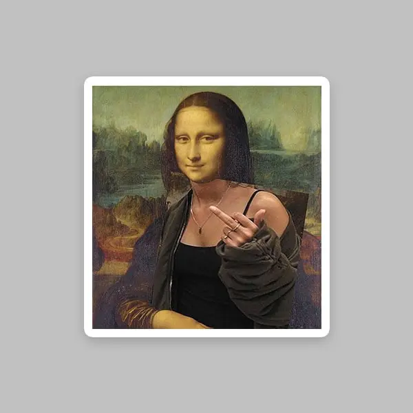 استیکر Mona Lisa