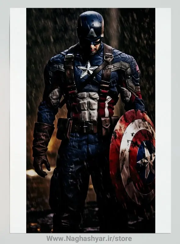 پوستر Captain America poster