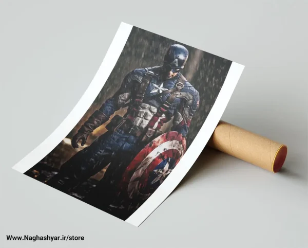 پوستر Captain America poster