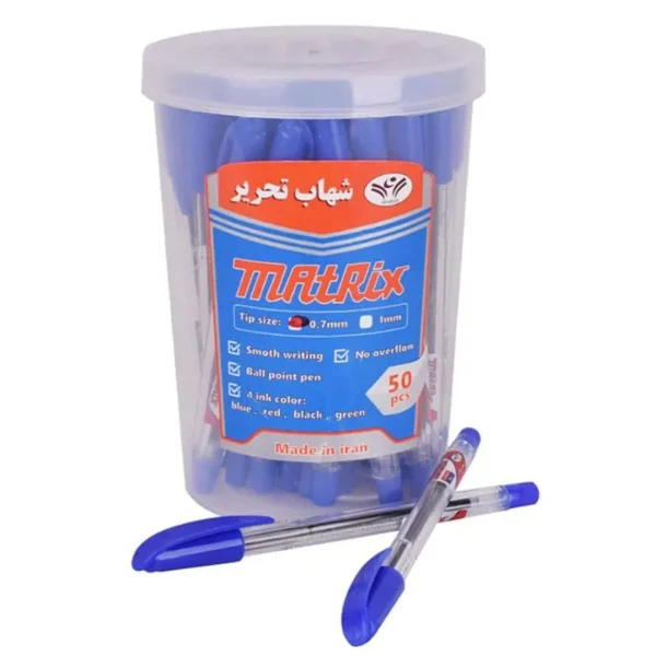 خودکار آبی شهاب تحریر