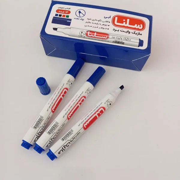 ماژیک وایت برد آبی سلنا