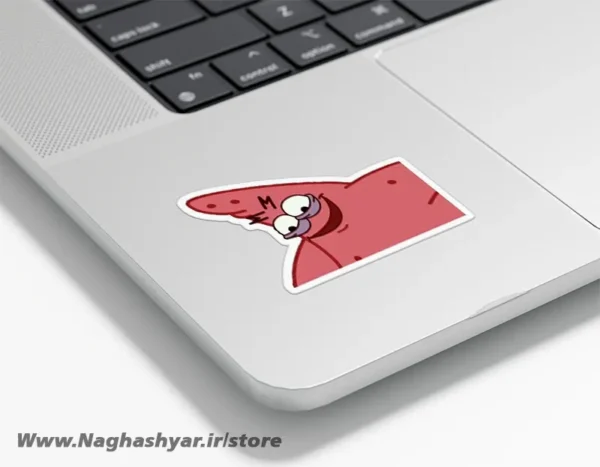 استیکر لپ تاپ پاتریک