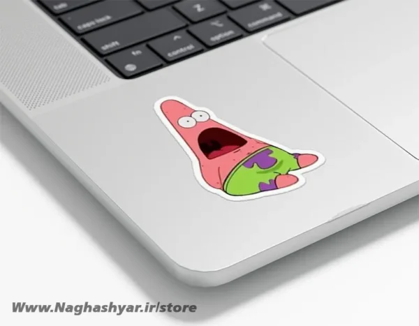 استیکر لپ تاپ پاتریک