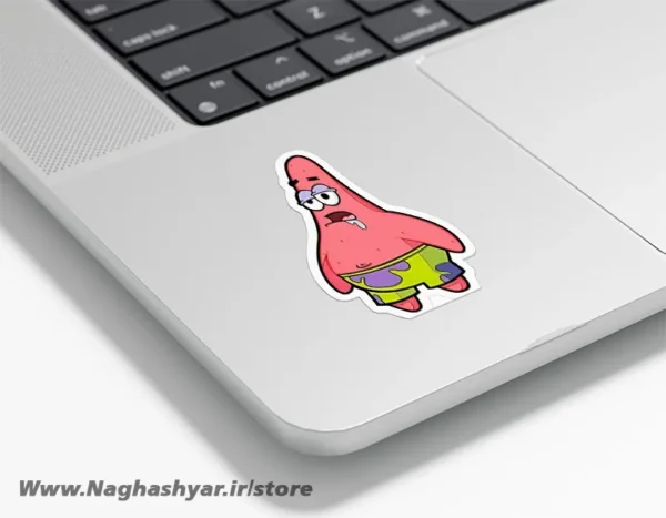 استیکر لپ تاپ پاتریک