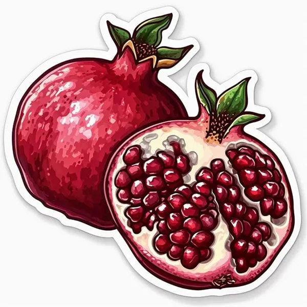 استیکر انار