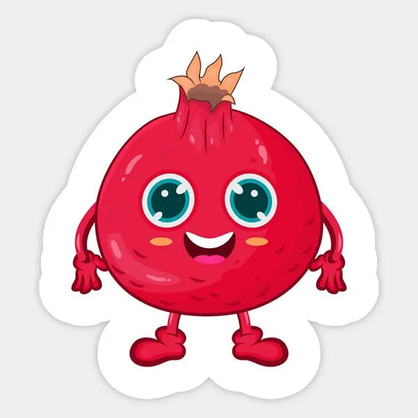 استیکر یلدایی انار